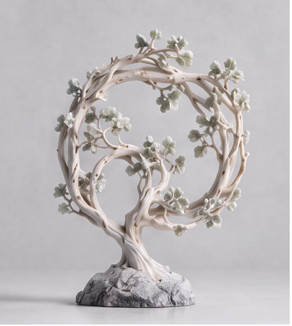 The Endless Botanical Garden Spiral Tree Sculpture