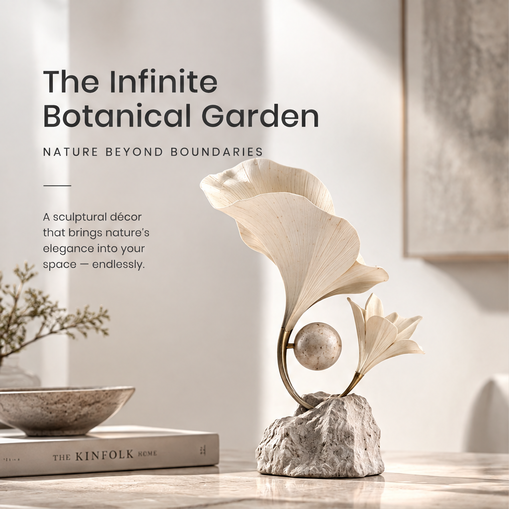The Infinite Botanical Garden Ginkgo Sculpture