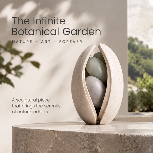 Infinite Botanical Garden Seed Sculpture