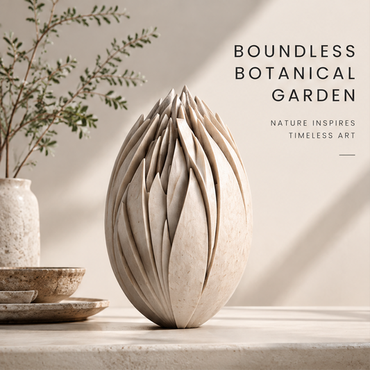 Boundless Botanical Garden Petal Sculpture