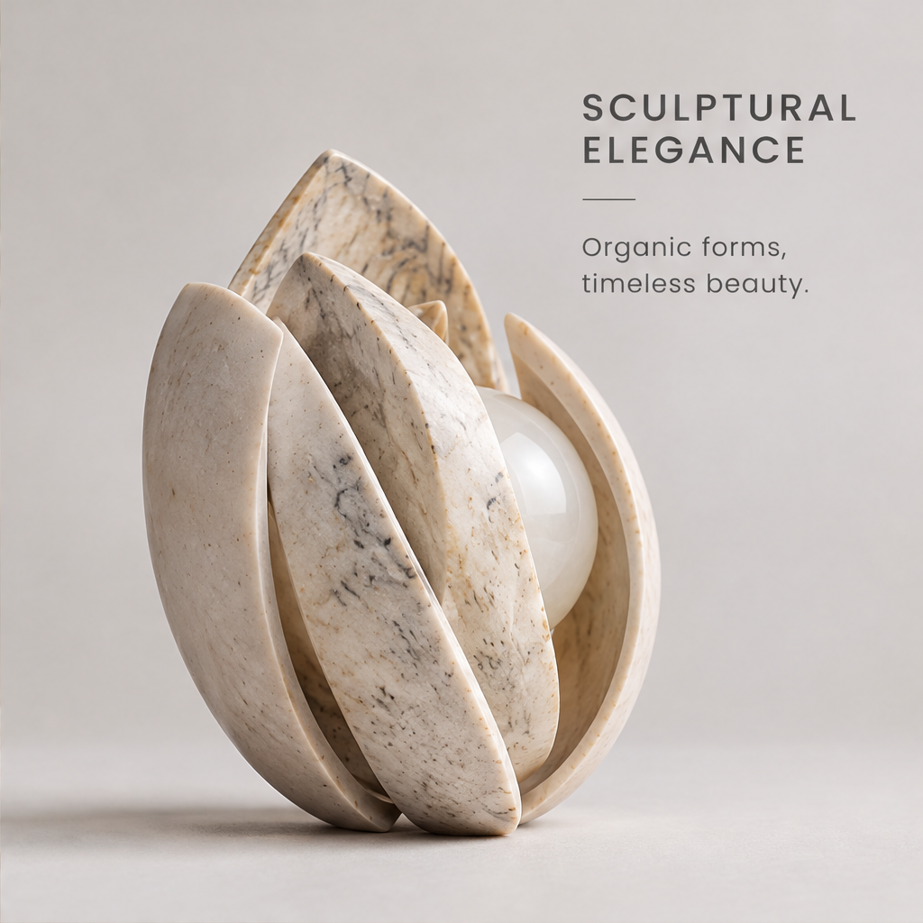 The Boundless Botanic Garden Pearl Sculpture