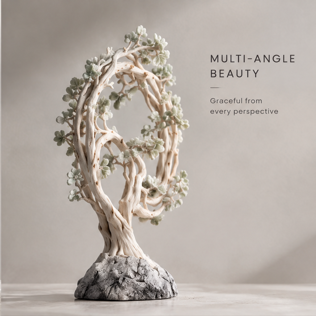 The Endless Botanical Garden Spiral Tree Sculpture
