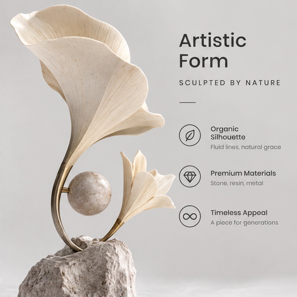 The Infinite Botanical Garden Ginkgo Sculpture