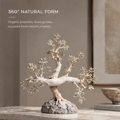 Infinite Botanical Garden Windswept Bonsai Sculpture