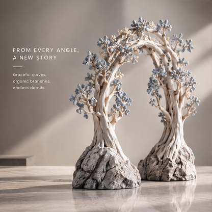 The Infinite Botanical Garden Arch Tree Sculpture