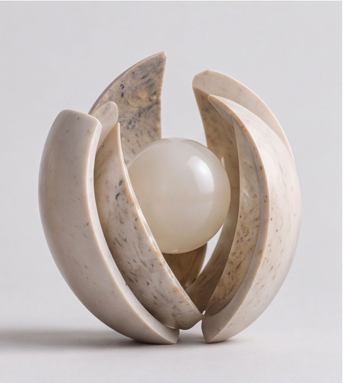 The Boundless Botanic Garden Pearl Sculpture