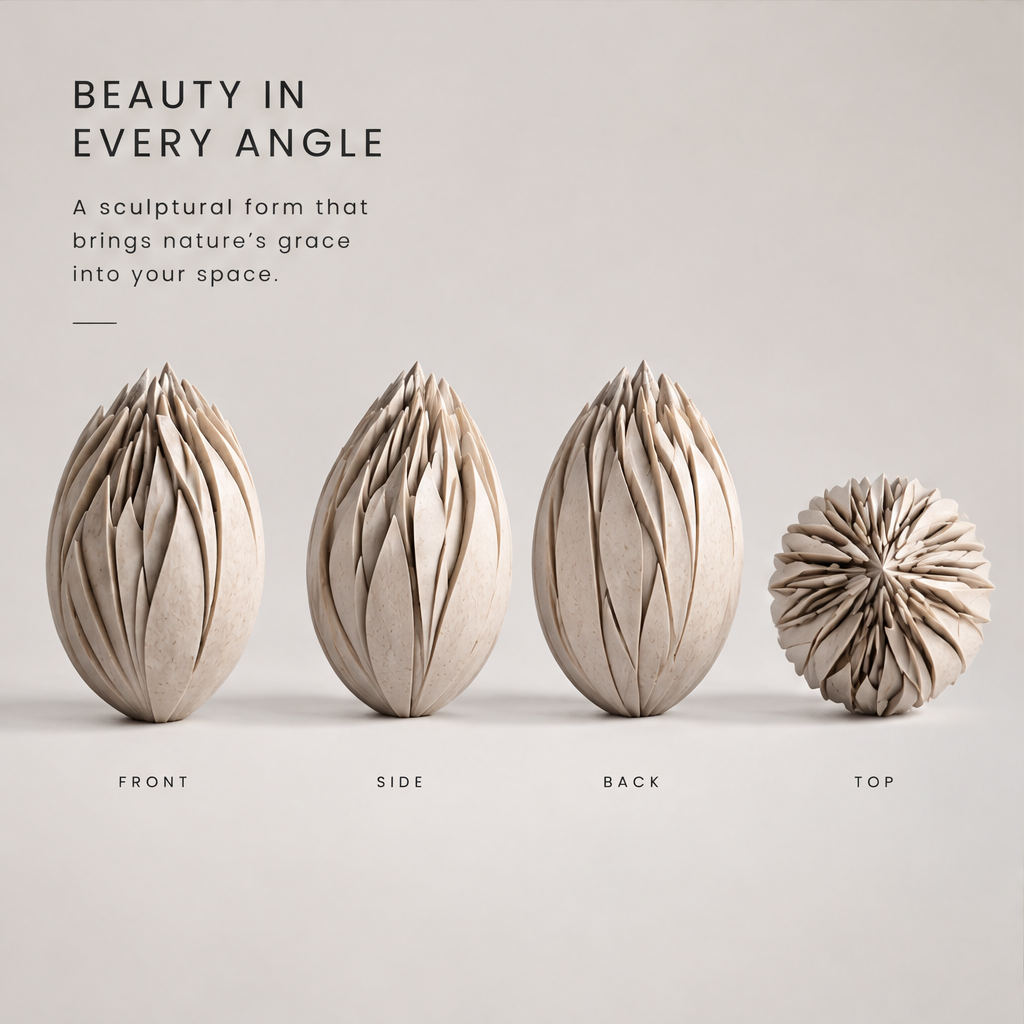 Boundless Botanical Garden Petal Sculpture
