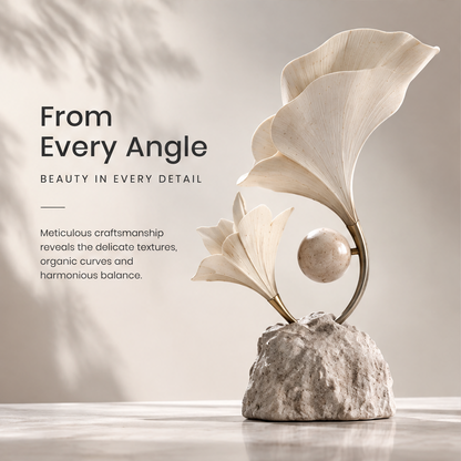 The Infinite Botanical Garden Ginkgo Sculpture