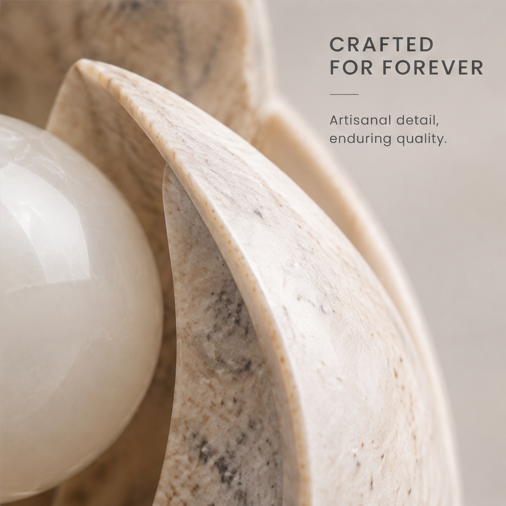 The Boundless Botanic Garden Pearl Sculpture
