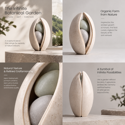 Infinite Botanical Garden Seed Sculpture